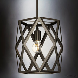Urban Ambiance - Pendant - UHP4832 Modern Indoor Pendant, 11 - 7/8''H x 12