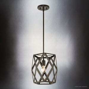 Urban Ambiance - Pendant - UHP4832 Modern Indoor Pendant, 11 - 7/8''H x 12