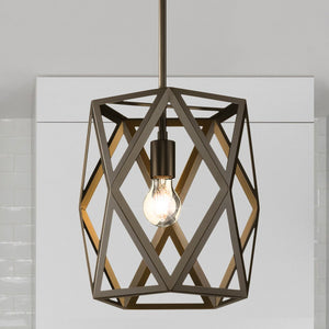 Urban Ambiance - Pendant - UHP4832 Modern Indoor Pendant, 11 - 7/8''H x 12