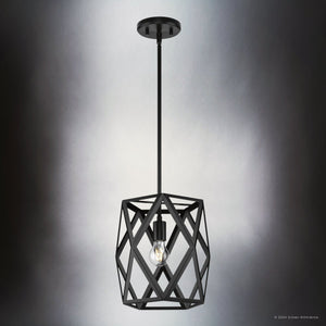 Urban Ambiance - Pendant - UHP4833 Modern Indoor Pendant, 11 - 7/8''H x 12