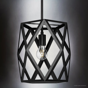 Urban Ambiance - Pendant - UHP4833 Modern Indoor Pendant, 11 - 7/8''H x 12