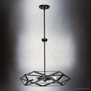 Urban Ambiance - Pendant - UHP4835 Modern Indoor Pendant, 22''H x 24 - 1/2