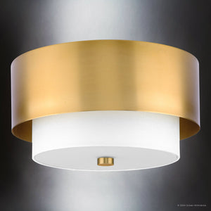Urban Ambiance - Ceiling Light - UHP4851 Modern Indoor Ceiling Light, 7 - 7/8''H x 14