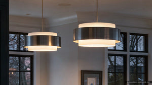 Urban Ambiance - Pendant Light - UHP4859 Modern Indoor Pendant, 9-5/8''H x 22