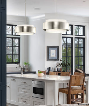 Urban Ambiance - Pendant - UHP4859 Modern Indoor Pendant, 9 - 5/8''H x 22