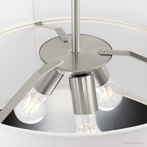 Urban Ambiance - Pendant - UHP4859 Modern Indoor Pendant, 9 - 5/8''H x 22