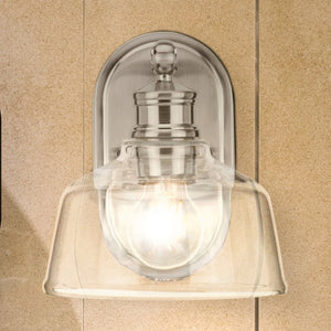 Urban Ambiance - Bath Light - UHP4870 Vintage Indoor Bath Light, 8''H x 9