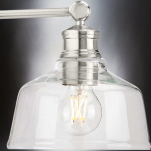 Urban Ambiance - Bath Light - UHP4870 Vintage Indoor Bath Light, 8''H x 9
