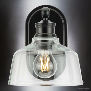 Urban Ambiance - Bath Light - UHP4872 Vintage Indoor Bath Light, 8''H x 9