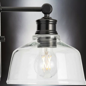 Urban Ambiance - Bath Light - UHP4872 Vintage Indoor Bath Light, 8''H x 9