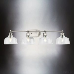 Urban Ambiance - Bath Light - UHP4879 Vintage Indoor Bath Light, 8''H x 9