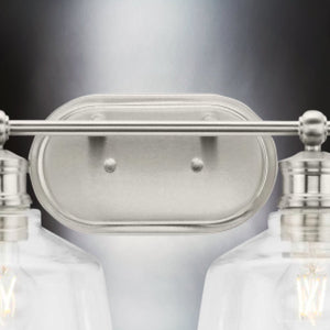 Urban Ambiance - Bath Light - UHP4879 Vintage Indoor Bath Light, 8''H x 9