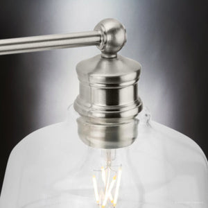 Urban Ambiance - Bath Light - UHP4879 Vintage Indoor Bath Light, 8''H x 9