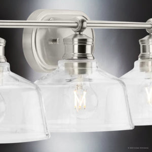 Urban Ambiance - Bath Light - UHP4879 Vintage Indoor Bath Light, 8''H x 9