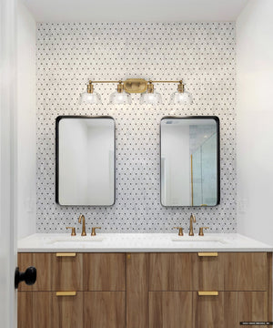 Urban Ambiance - Bath Light - UHP4880 Vintage Indoor Bath Light, 8''H x 9