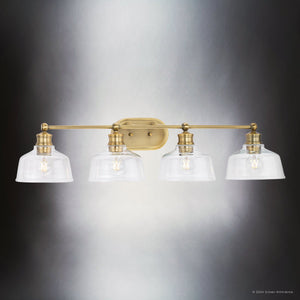 Urban Ambiance - Bath Light - UHP4880 Vintage Indoor Bath Light, 8''H x 9