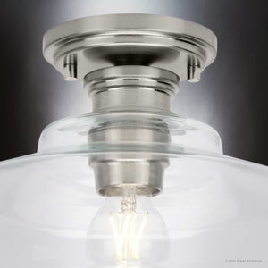 Urban Ambiance - Ceiling Light - UHP4885 Transitional Indoor Ceiling Light, 8 - 1/2''H x 14