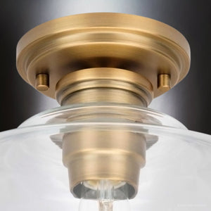 Urban Ambiance - Ceiling Light - UHP4886 Transitional Indoor Ceiling Light, 8 - 1/2''H x 14