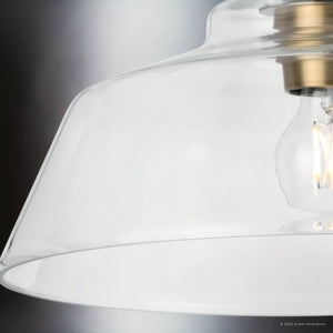 Urban Ambiance - Pendant - UHP4889 Transitional Indoor Pendant, 8 - 1/2''H x 14