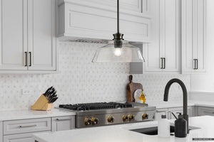 Urban Ambiance - Pendant - UHP4890 Transitional Indoor Pendant, 8 - 1/2''H x 14