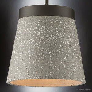 Urban Ambiance - Pendant - UHP4900 Natural Indoor Pendant, 9 - 3/8''H x 10