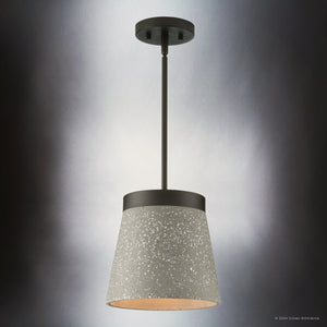 Urban Ambiance - Pendant - UHP4900 Natural Indoor Pendant, 9 - 3/8''H x 10