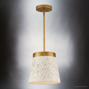 Urban Ambiance - Pendant - UHP4901 Natural Indoor Pendant, 9 - 3/8''H x 10