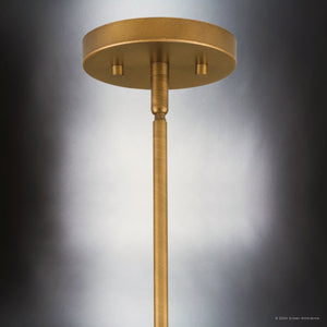 Urban Ambiance - Pendant - UHP4901 Natural Indoor Pendant, 9 - 3/8''H x 10