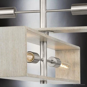 Urban Ambiance - Chandelier - UHP4910 Minimalist Indoor Chandelier, 14 - 1/4''H x 30