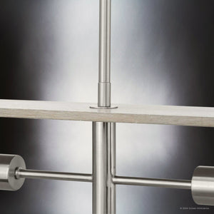 Urban Ambiance - Chandelier - UHP4910 Minimalist Indoor Chandelier, 14 - 1/4''H x 30