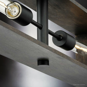 Urban Ambiance - Chandelier - UHP4911 Minimalist Indoor Chandelier, 14 - 1/4''H x 30