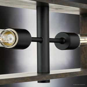 Urban Ambiance - Chandelier - UHP4911 Minimalist Indoor Chandelier, 14 - 1/4''H x 30