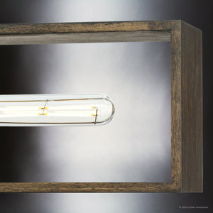 Urban Ambiance - Chandelier - UHP4911 Minimalist Indoor Chandelier, 14 - 1/4''H x 30