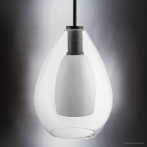 Urban Ambiance - Pendant - UHP4932 Casual Indoor Pendant, 14 - 1/4''H x 9 - 7/8