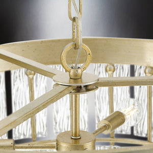 Urban Ambiance - Chandelier - UHP4950 Glam Indoor Chandelier, 16 - 3/8''H x 24 - 7/8