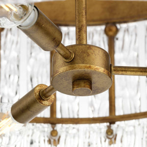 Urban Ambiance - Chandelier - UHP4951 Glam Indoor Chandelier, 16 - 3/8''H x 24 - 7/8