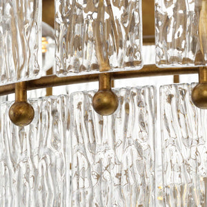 Urban Ambiance - Chandelier - UHP4951 Glam Indoor Chandelier, 16 - 3/8''H x 24 - 7/8