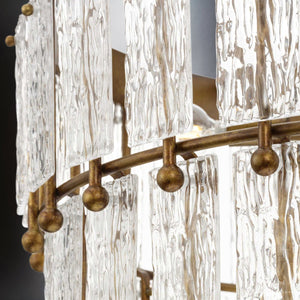 Urban Ambiance - Chandelier - UHP4951 Glam Indoor Chandelier, 16 - 3/8''H x 24 - 7/8