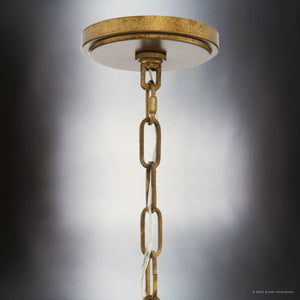 Urban Ambiance - Chandelier - UHP4951 Glam Indoor Chandelier, 16 - 3/8''H x 24 - 7/8