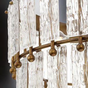 Urban Ambiance - Chandelier - UHP4953 Glam Indoor Chandelier, 23 - 1/2''H x 32