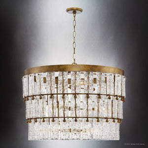 Urban Ambiance - Chandelier - UHP4953 Glam Indoor Chandelier, 23 - 1/2''H x 32