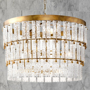 Urban Ambiance - Chandelier - UHP4953 Glam Indoor Chandelier, 23 - 1/2''H x 32