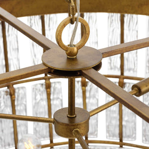 Urban Ambiance - Chandelier - UHP4953 Glam Indoor Chandelier, 23 - 1/2''H x 32