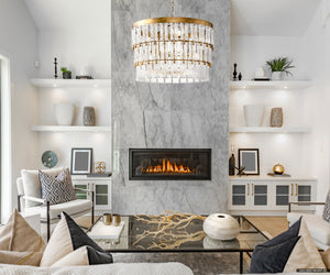 Urban Ambiance - Chandelier - UHP4953 Glam Indoor Chandelier, 23 - 1/2''H x 32