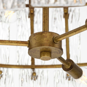 Urban Ambiance - Chandelier - UHP4953 Glam Indoor Chandelier, 23 - 1/2''H x 32