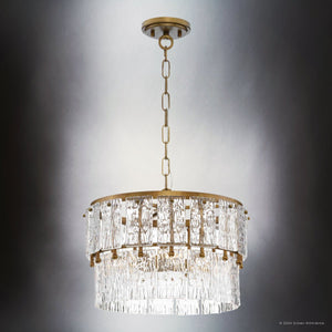 Urban Ambiance - Pendant - UHP4955 Glam Indoor Pendant, 15 - 1/8''H x 17
