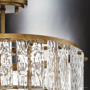 Urban Ambiance - Pendant - UHP4955 Glam Indoor Pendant, 15 - 1/8''H x 17