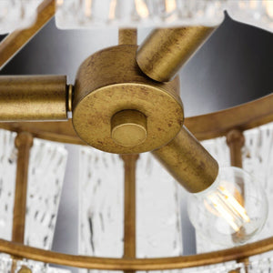 Urban Ambiance - Pendant - UHP4955 Glam Indoor Pendant, 15 - 1/8''H x 17
