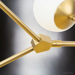 Urban Ambiance - Chandelier - UHP4981 Minimalist Indoor Chandelier, 5 - 7/8''H x 50