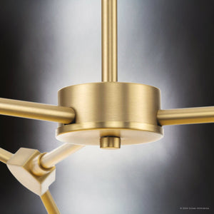 Urban Ambiance - Chandelier - UHP4981 Minimalist Indoor Chandelier, 5 - 7/8''H x 50